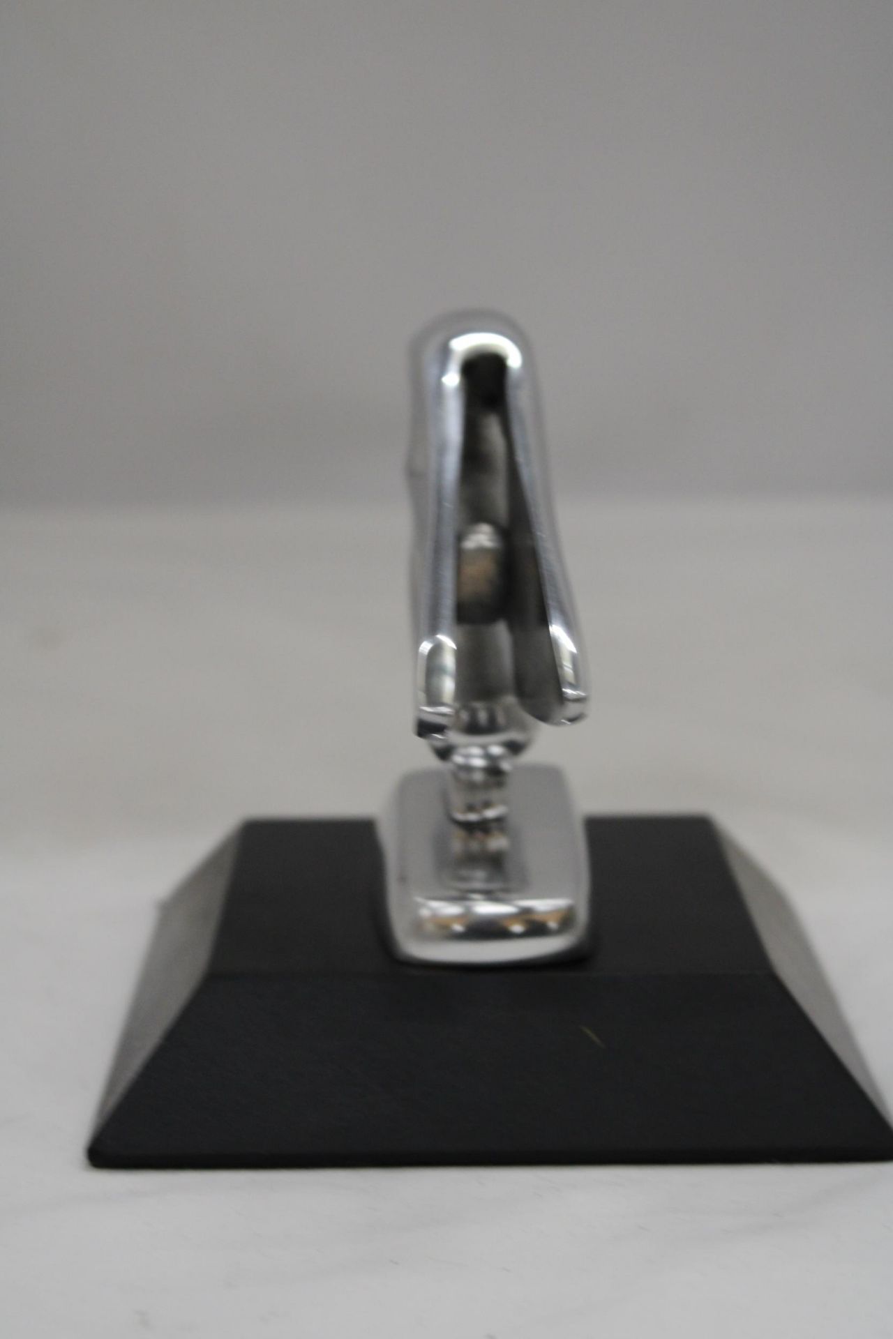 A 2019, CHROME BENTLEY 'B' ON A BASE, HEIGHT APPROX 13CM - Image 3 of 5