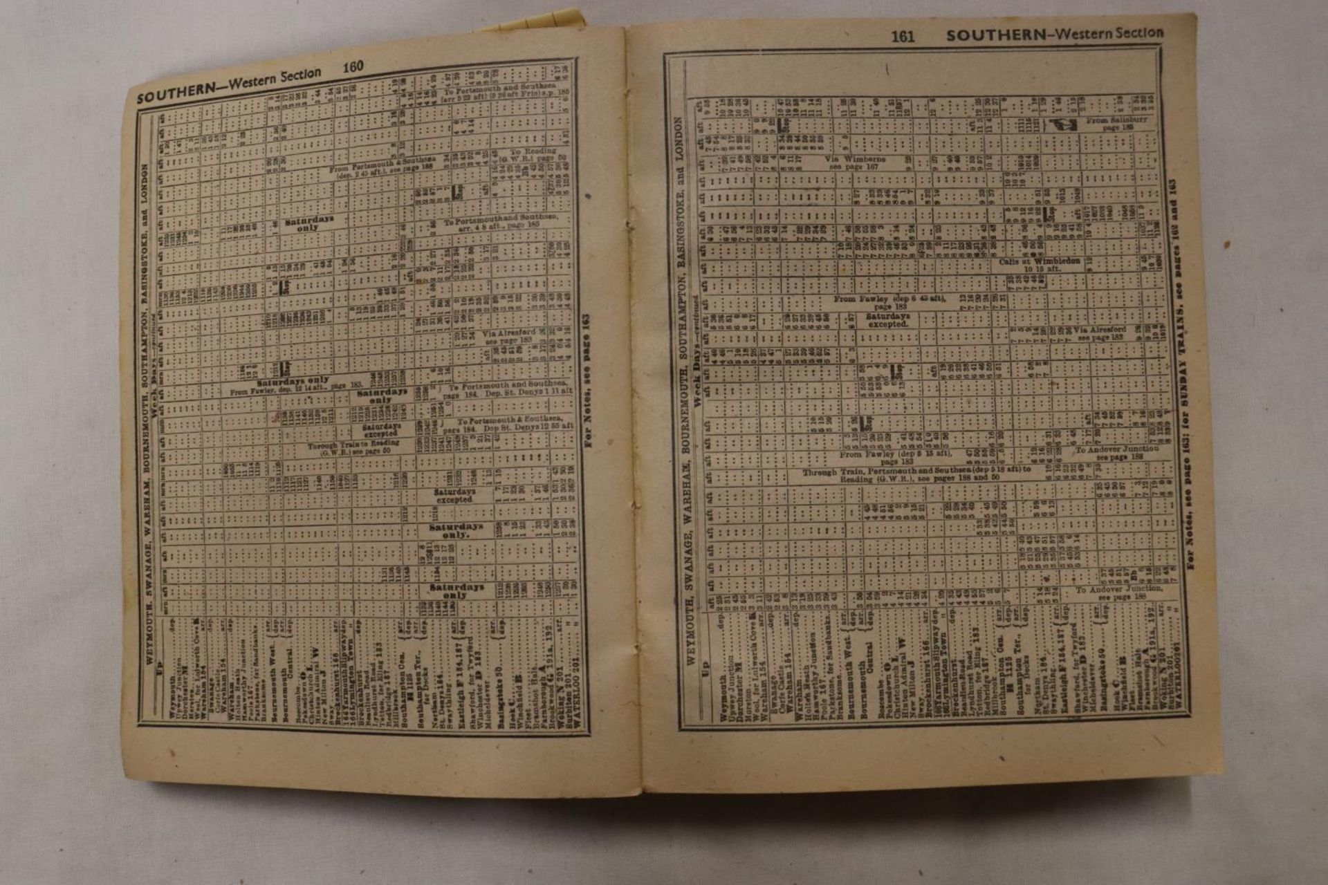 A COPY OF BRADSHAWS RAILWAY TIMETABLES, 1901 REPRINT OF THE 1839 VERSION HARDBACK, NOVEMBER 1944 - Image 5 of 5