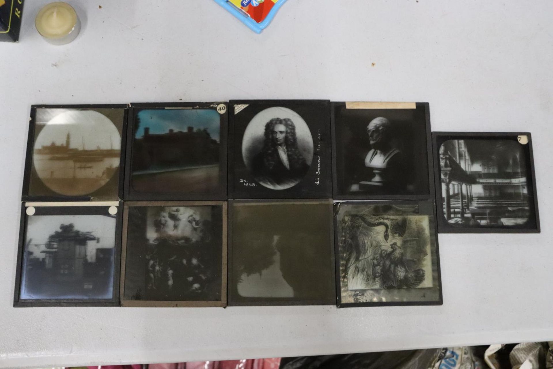 A SELECTION OF VICTORIAN MAGIC LANTERN SLIDES - Image 2 of 5