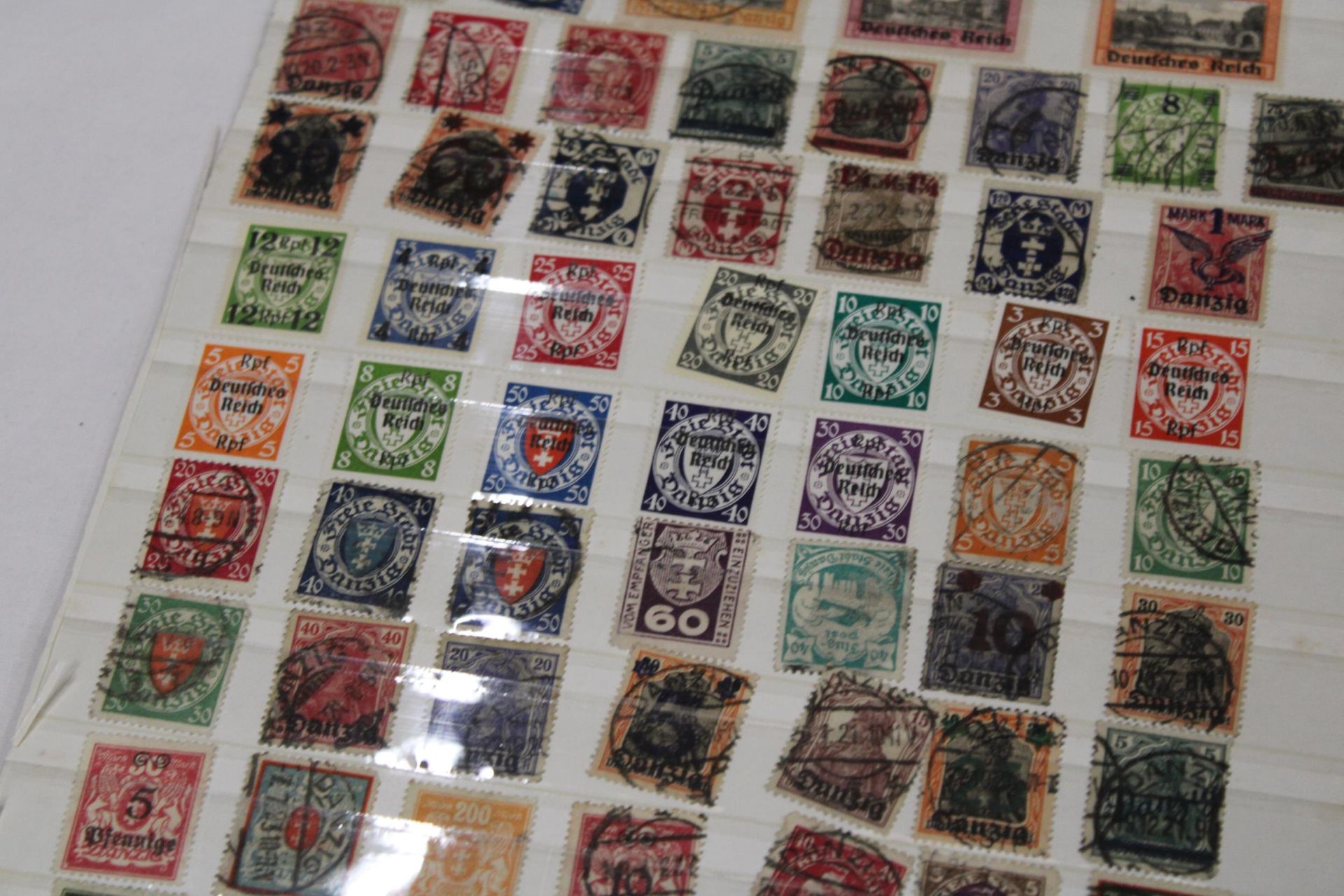 TWO PAGES OF DANZIG STAMPS - Image 5 of 5
