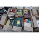 A LARGE QUANTITY OF ASSORTED BOOKS