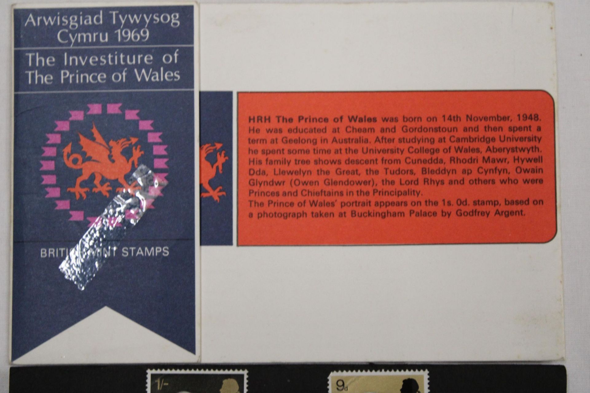 A PRINCE OF WALES INVESTITURE STAMP - Image 3 of 5