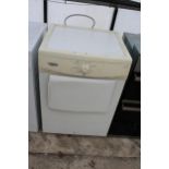 A WHITE WHIRLPOOL TUMBLE DRYER