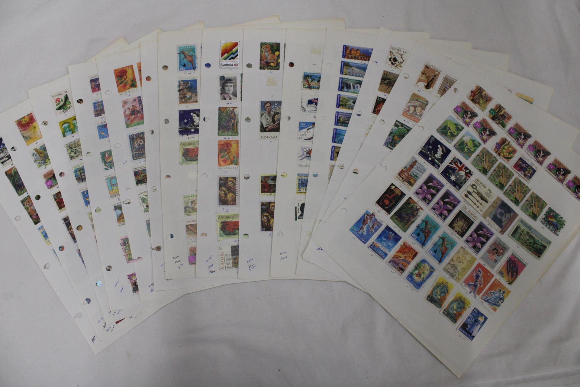 A COLLECTION OF CANADIAN STAMPS