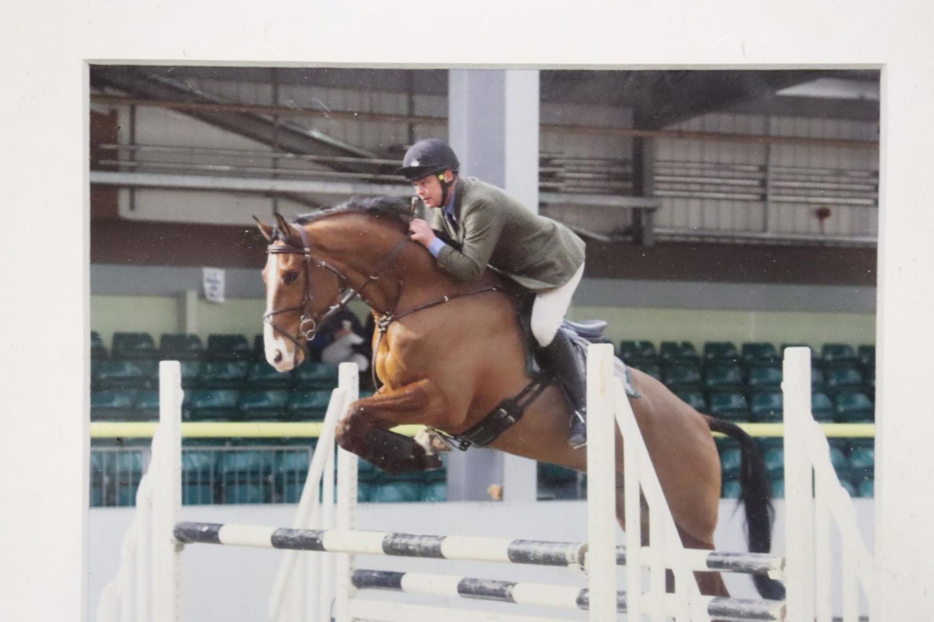 A QUANTITY OF SHOWJUMPING AND EVENTING PHOTOGRAPHS - IN FRAMES - Image 4 of 4
