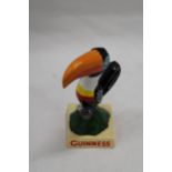 A CAST GUINNESS TOUCAN, HEIGHT 16CM