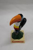 A CAST GUINNESS TOUCAN, HEIGHT 16CM