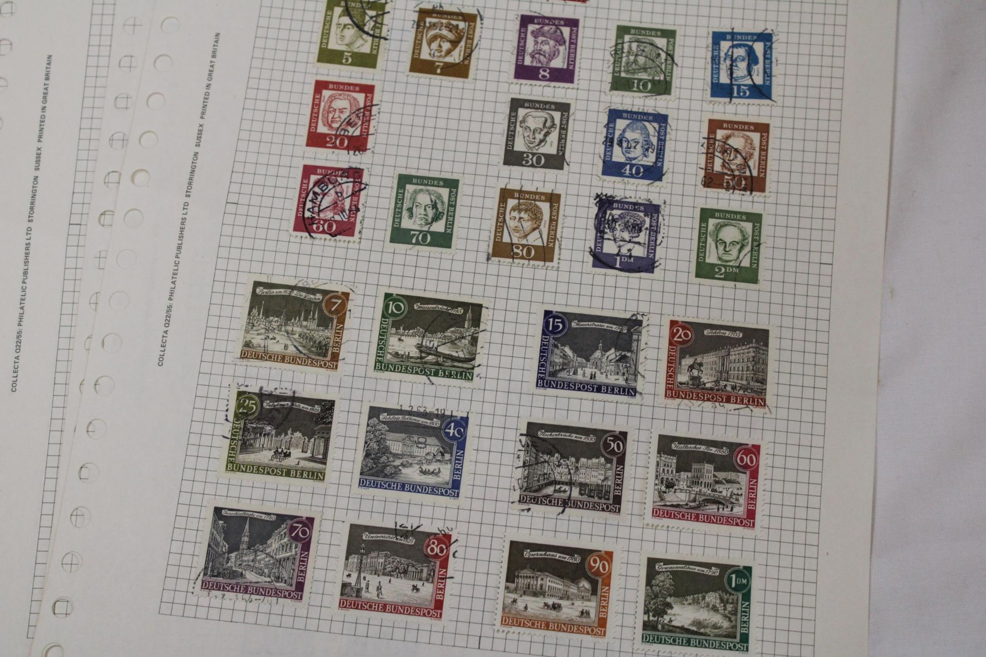 A COLLECTION OF GERMAN STAMPS - Bild 5 aus 7
