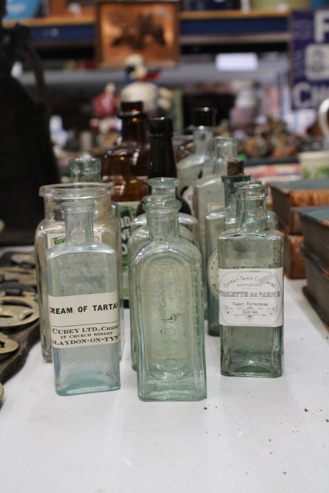 SEVENTEEN VINTAGE MEDICINAL BOTTLES - Image 2 of 6