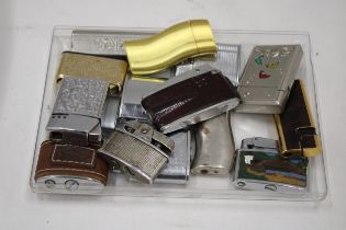 FIFTEEN VINTAGE CIGARETTE LIGHTERS