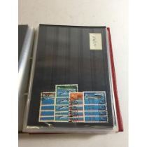 BERLIN , 1974/84 , A FINE USED , DUPLICATED ACCUMULATION IN RED STOCK BINDER