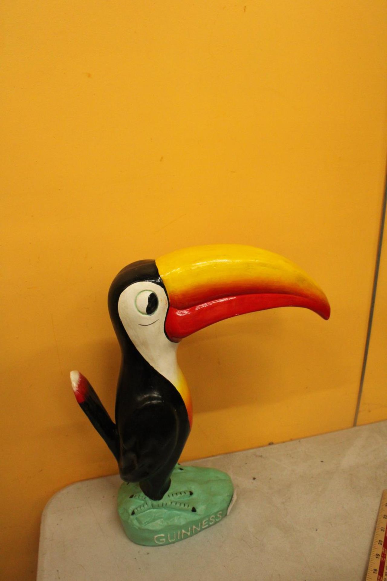 A LARGE GUINNESS ADVERTISING TOUCAN