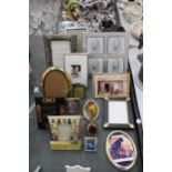 FIFTEEN VARIOUS PHOTO FRAMES