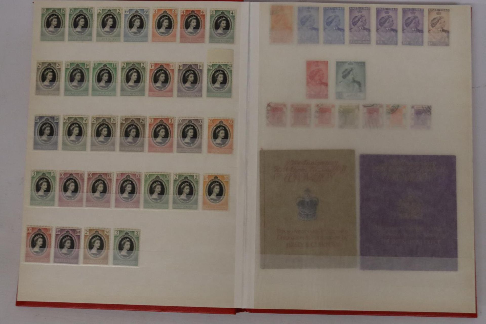 THE RED COMPASS STOCKBOOK HOUSING AN ECLECTIC COLLECTION OF GB AND BRITISH COMMONWEALTH MINT AND - Image 2 of 5