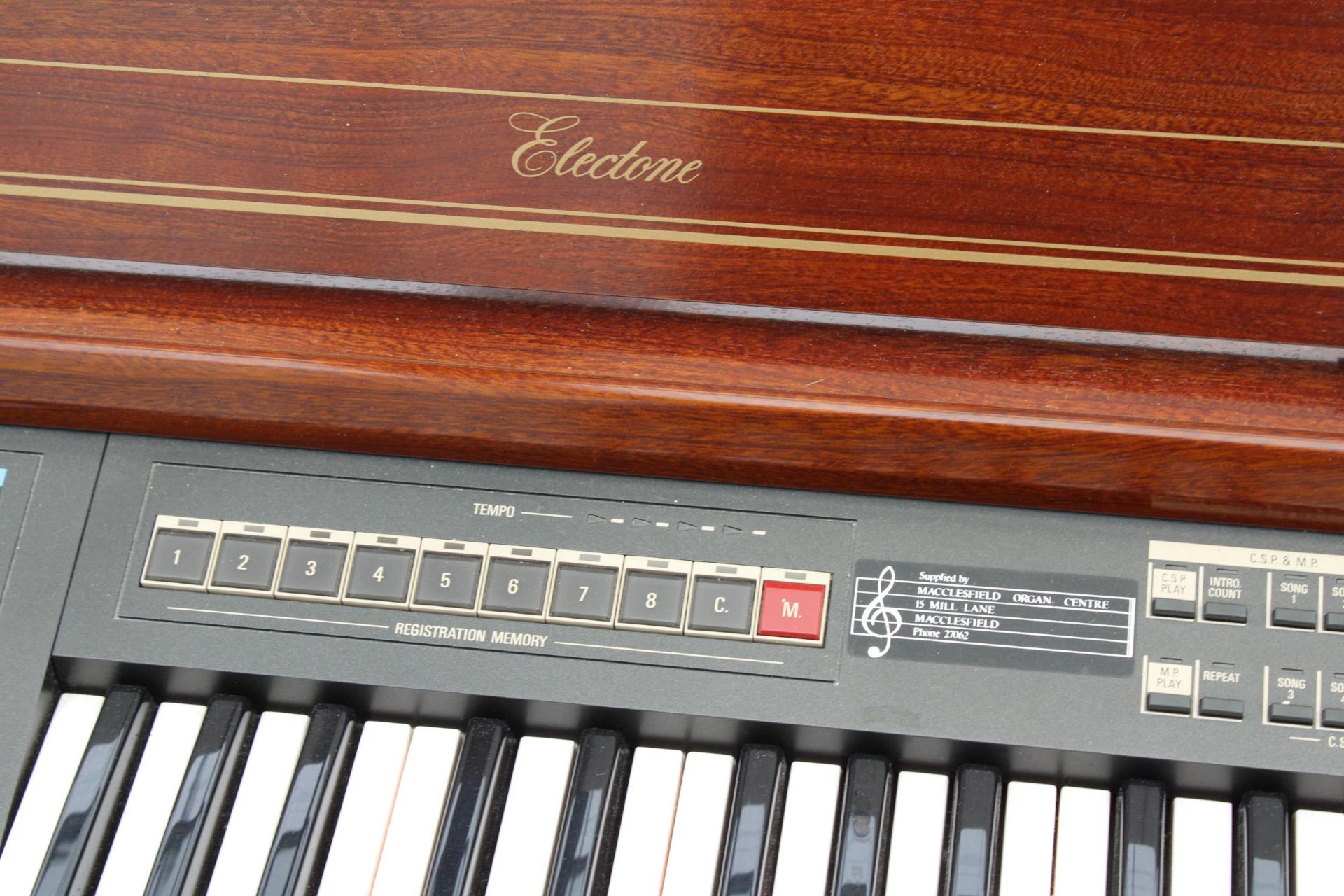 AN ELECTONE ELECTRIC ORGAN - Image 5 of 5