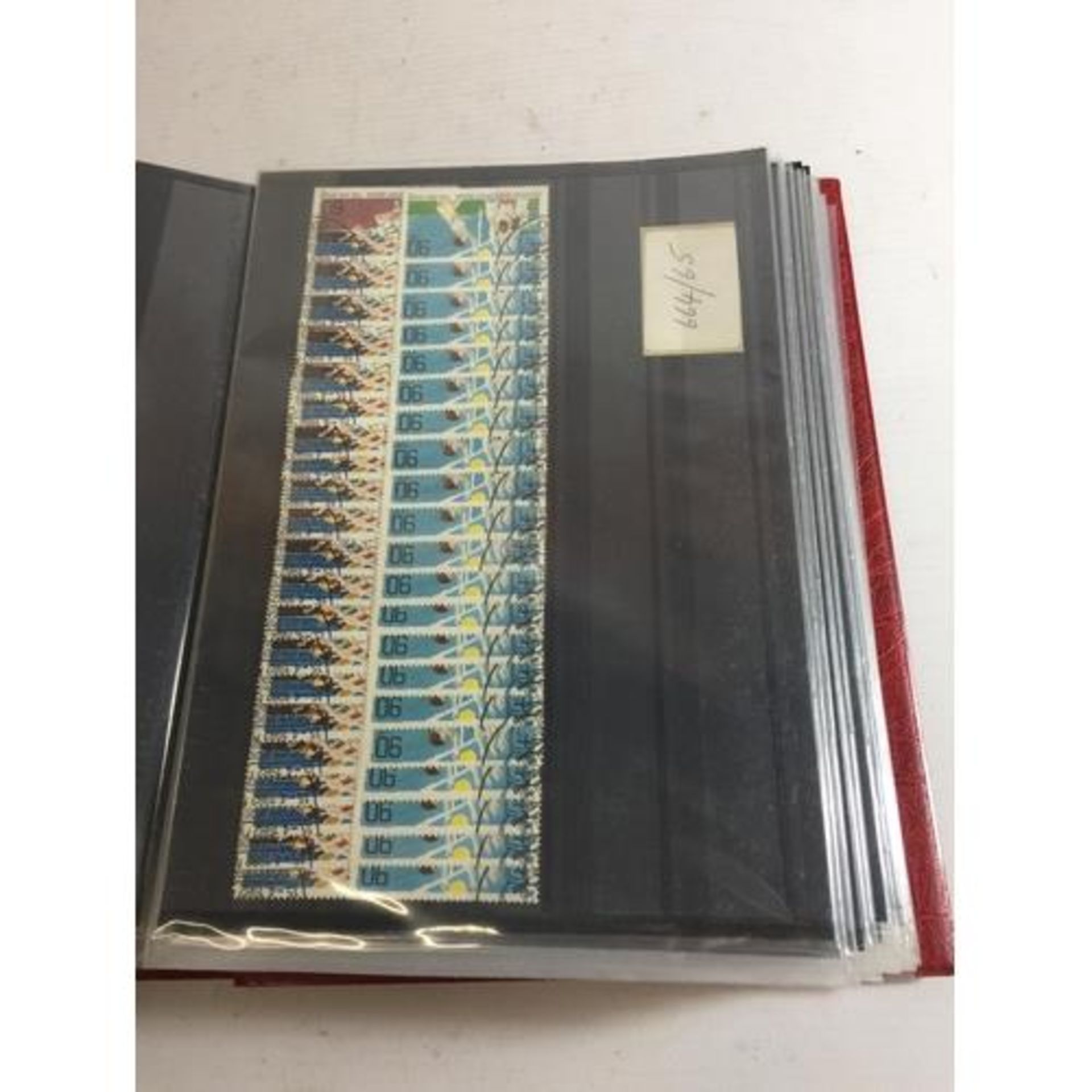 BERLIN , 1974/84 , A FINE USED , DUPLICATED ACCUMULATION IN RED STOCK BINDER - Image 3 of 4