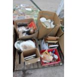 AN ASSORTMENT OF HOUSEHOLD CLEARANCE ITEMS