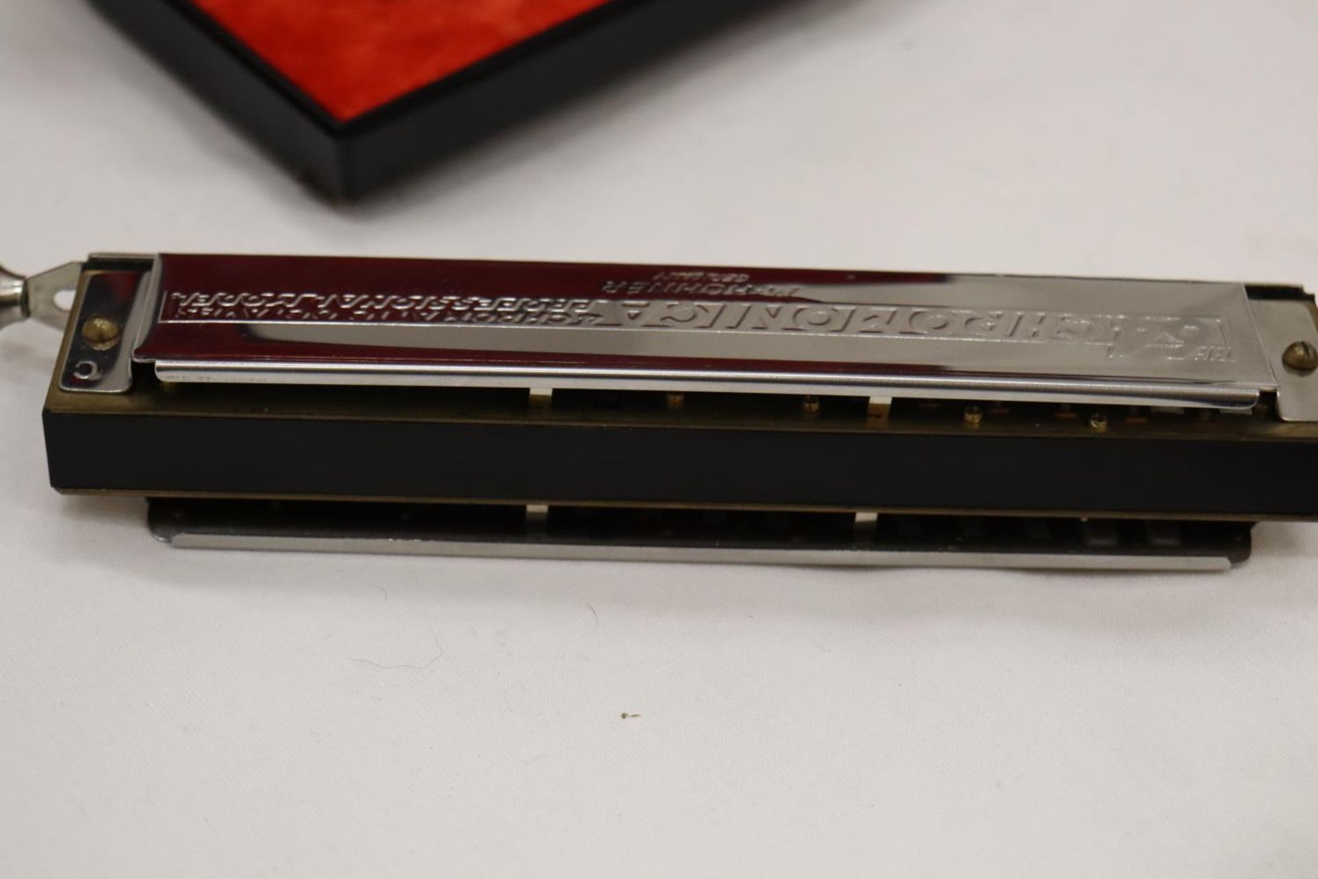 A HOHNER CHROMONICA 280C HARMONICA WITH ORIGINAL CASE - Bild 4 aus 5