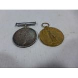 A WORLD WAR I MEDAL PAIR AWARDED TO 2298 PRIVATE S W SPARSY RAMC