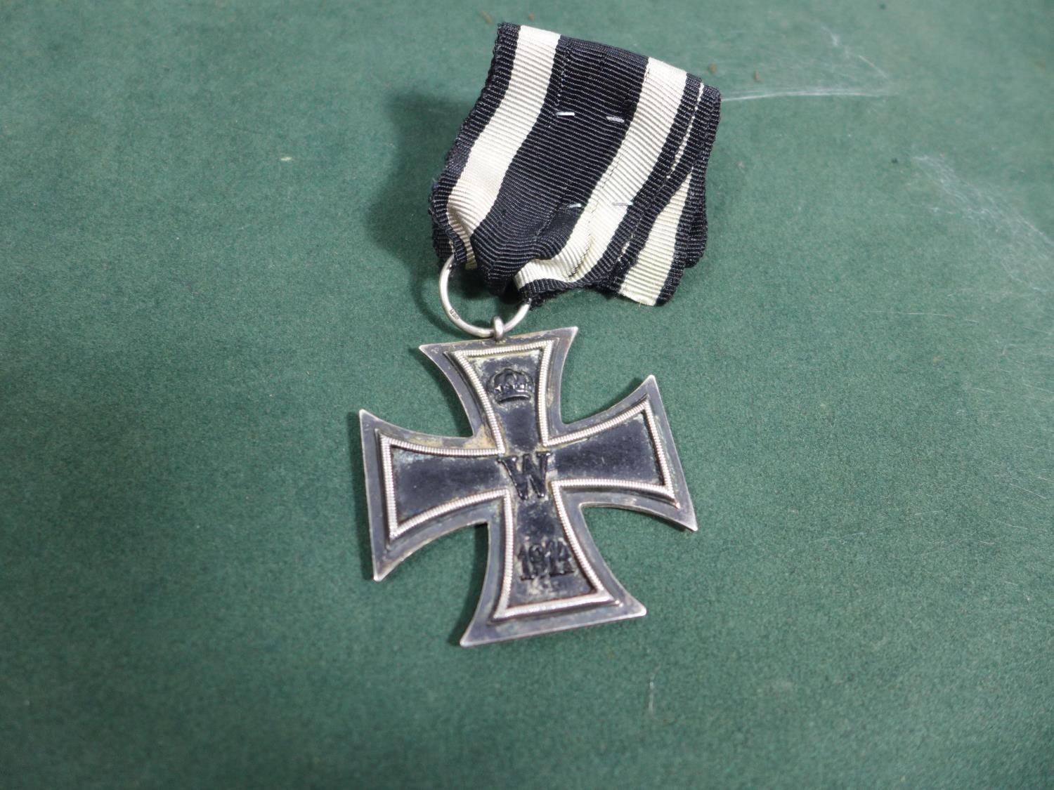 A WORLD WAR I IMPERIAL GERMAN IRON CROSS, SECOND CLASS