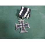 A WORLD WAR I IMPERIAL GERMAN IRON CROSS, SECOND CLASS