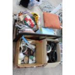 AN ASSORTMENT OF VARIOUS HOUSEHOLD CLEARANCE ITEMS