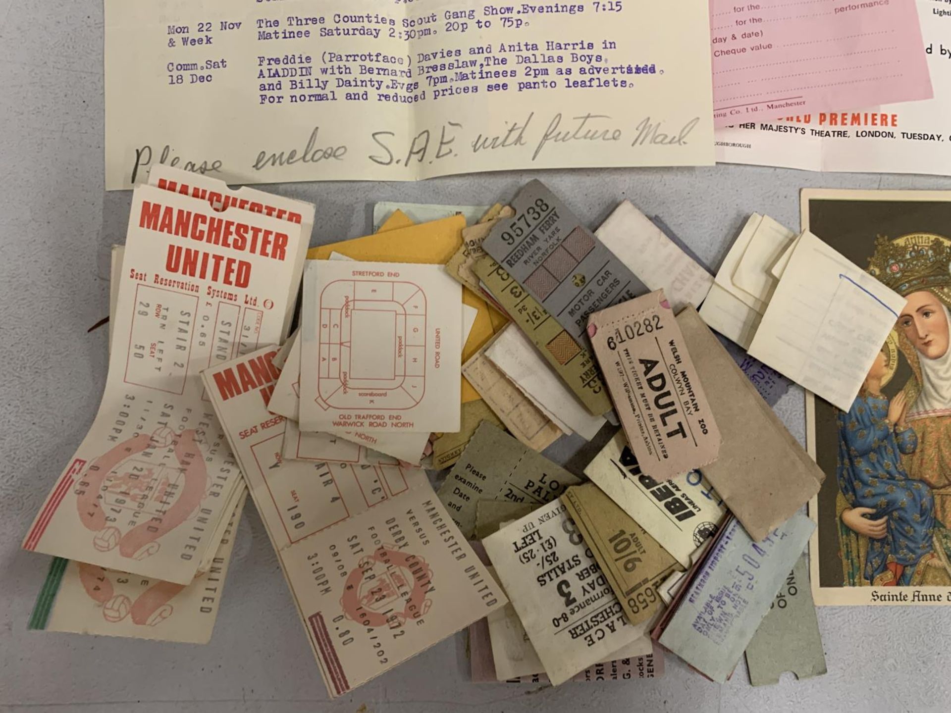 A COLLECTION OF EARLY 1970S VINTAGE FOOTBALL TICKETS - Bild 4 aus 4