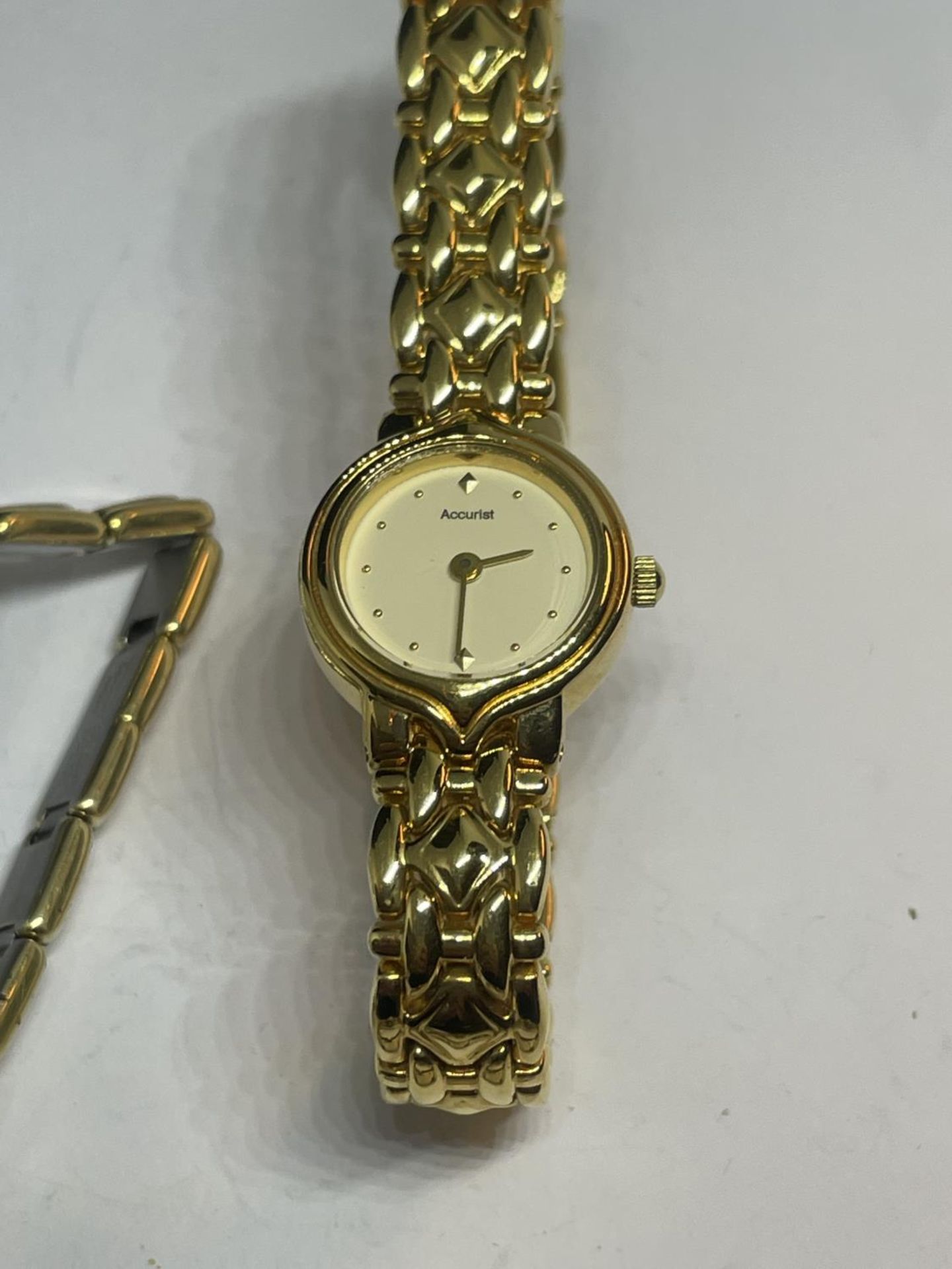 THREE WRIST WATCHES SEEN WORKING BUT NO WARRANTY - Image 2 of 4