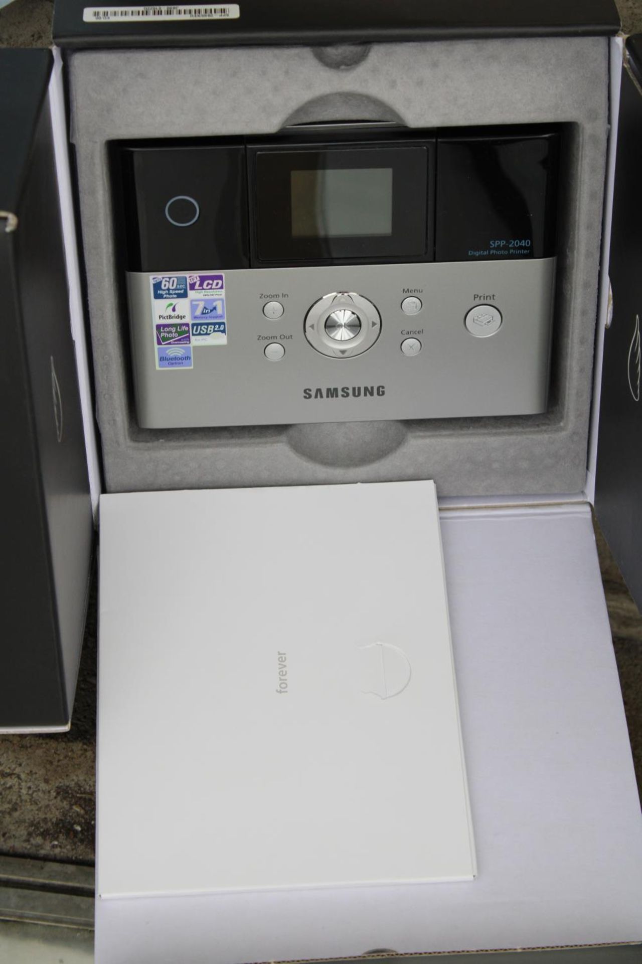 A SAMSUNG DIGITAL PHOTO PRINTER AND AN I-TEMP TERRIER - Image 2 of 2