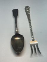 A SILVER FORK AND SILVER SPOON