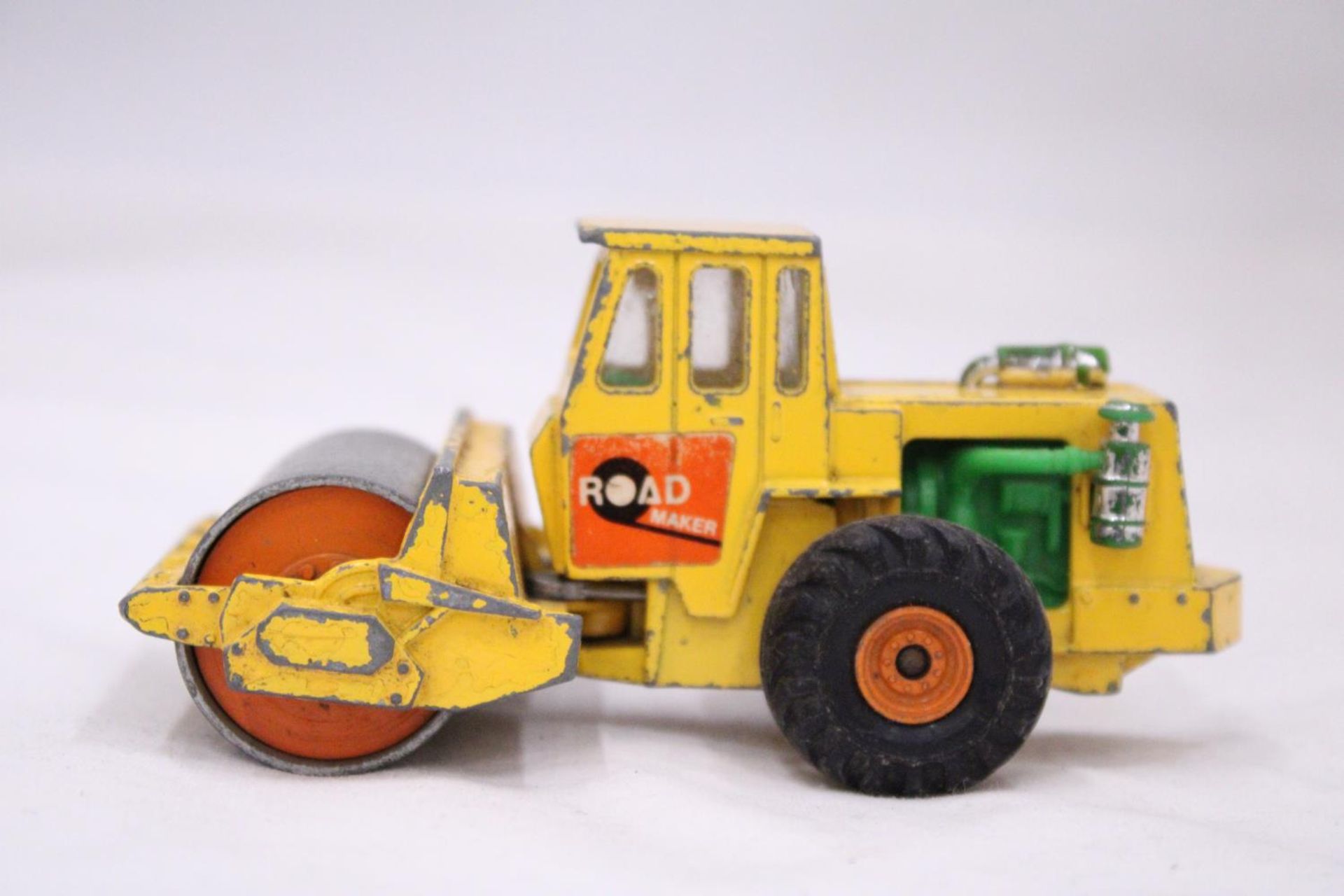 A VINTAGE CORGI RASCAL ROAD ROLLER