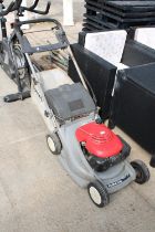 A HONDA HRB475 PETROL LAWN MOWER