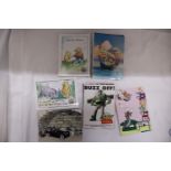 A COLLECTION OF WINNIE THE POOH, THE FLINSTONES AND TOM AND JERRY POSTCARDS