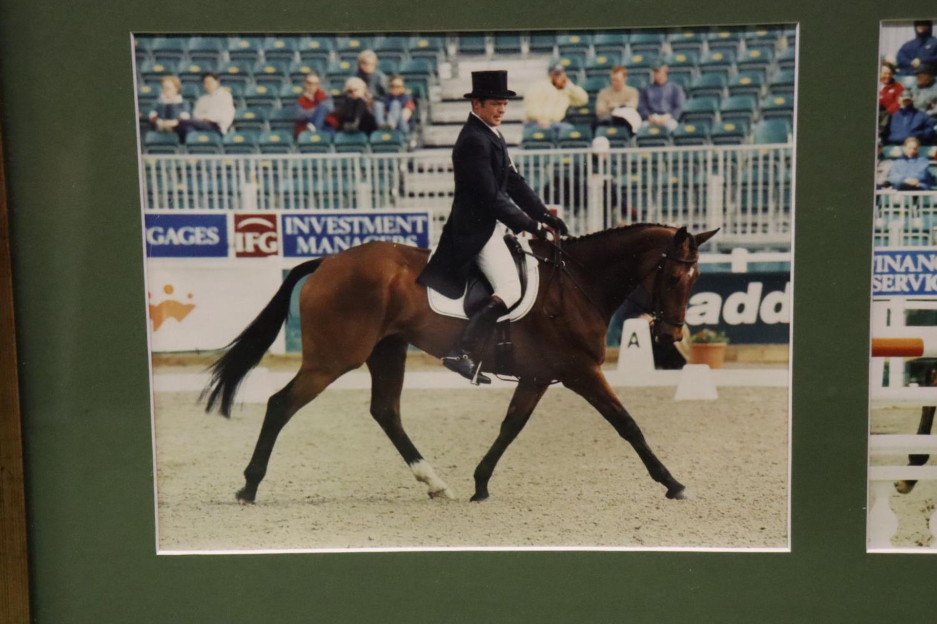 A QUANTITY OF SHOWJUMPING AND EVENTING PHOTOGRAPHS - IN FRAMES - Image 5 of 6