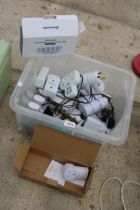 AN ASSORTMENT OF VARIOUS TIMER PLUGS AND FURTHER PLUGS