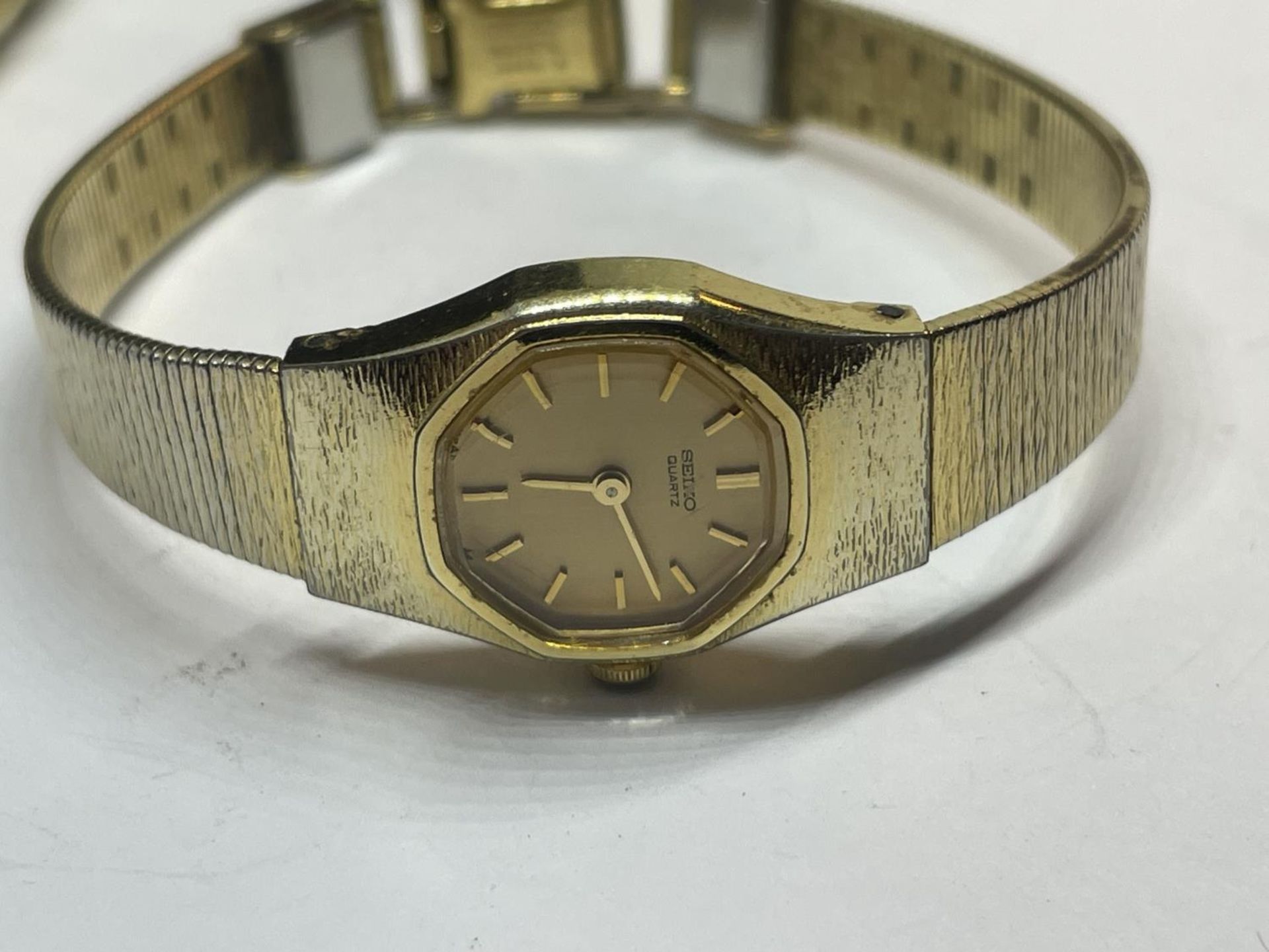 THREE WRIST WATCHES SEEN WORKING BUT NO WARRANTY - Image 4 of 4