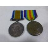 A WORLD WAR I MEDAL PAIR AWARDED TO CORPORAL J HOOK S.A.S.C