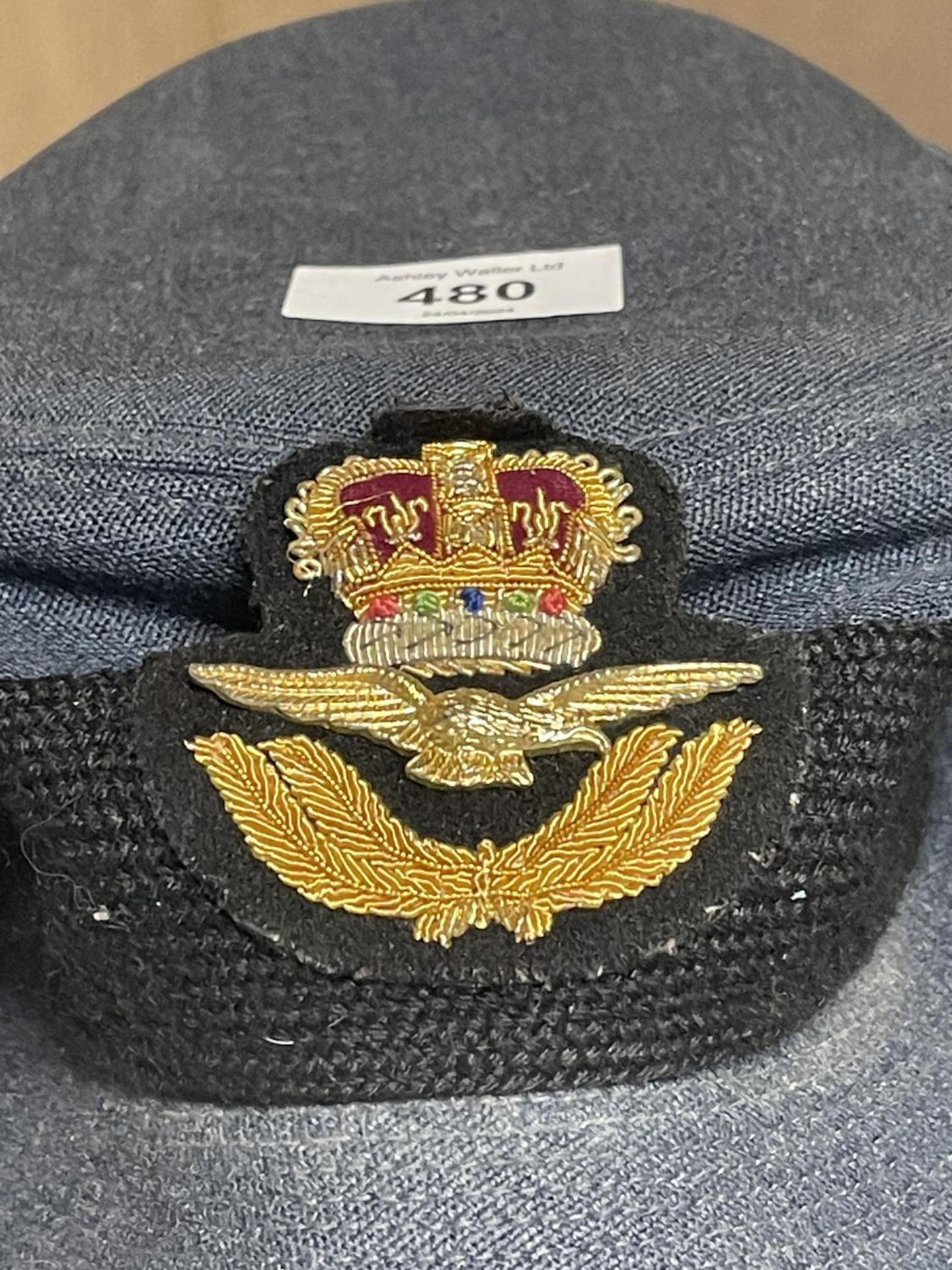 A MID 20TH CENTURY WAFS HAT WITH BADGE - Image 2 of 3
