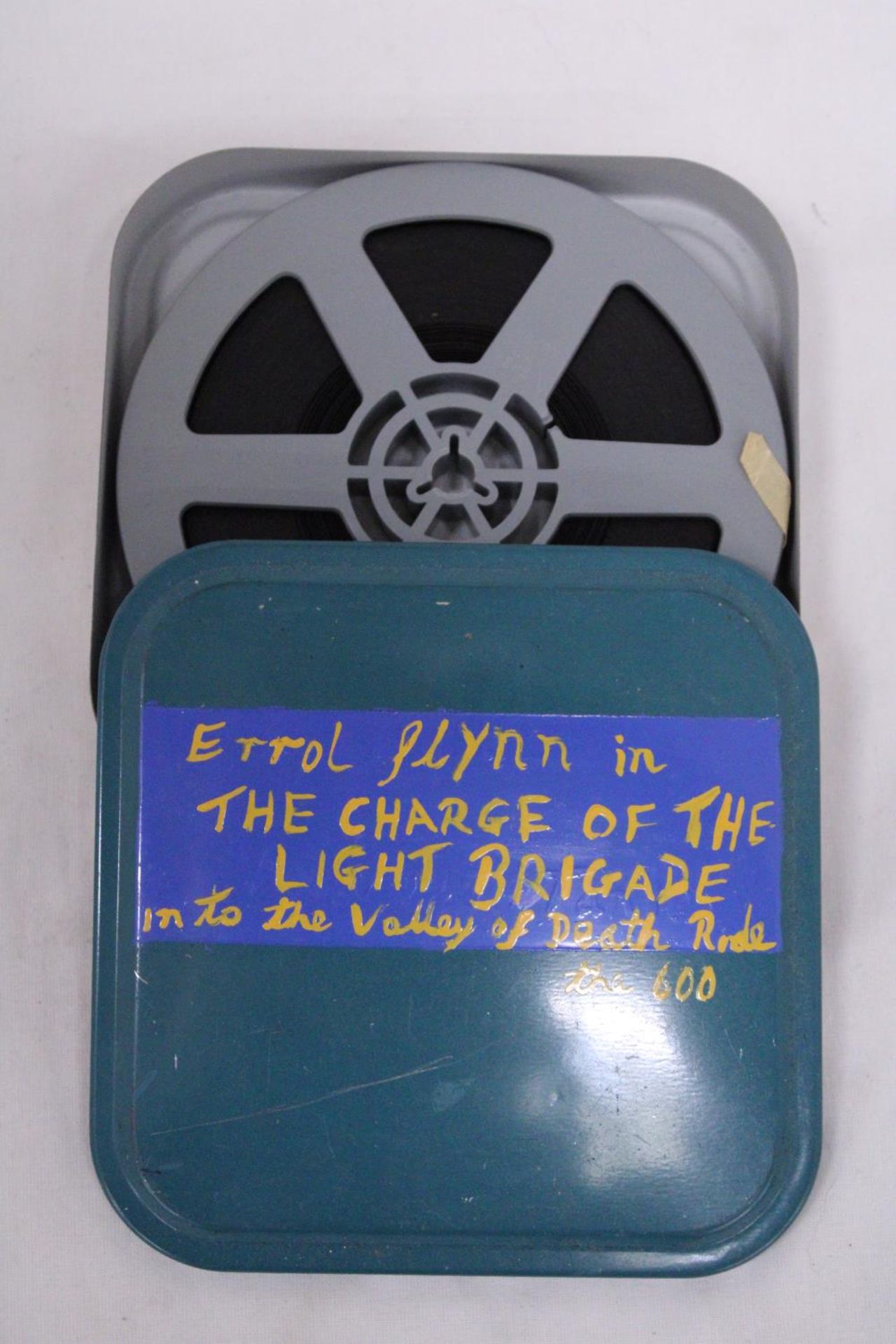 A RARE TINNED TAPE OF ERROL FLYNN IN 'THE CHARGE OF THE LIGHT BRIGADE' - Image 2 of 3