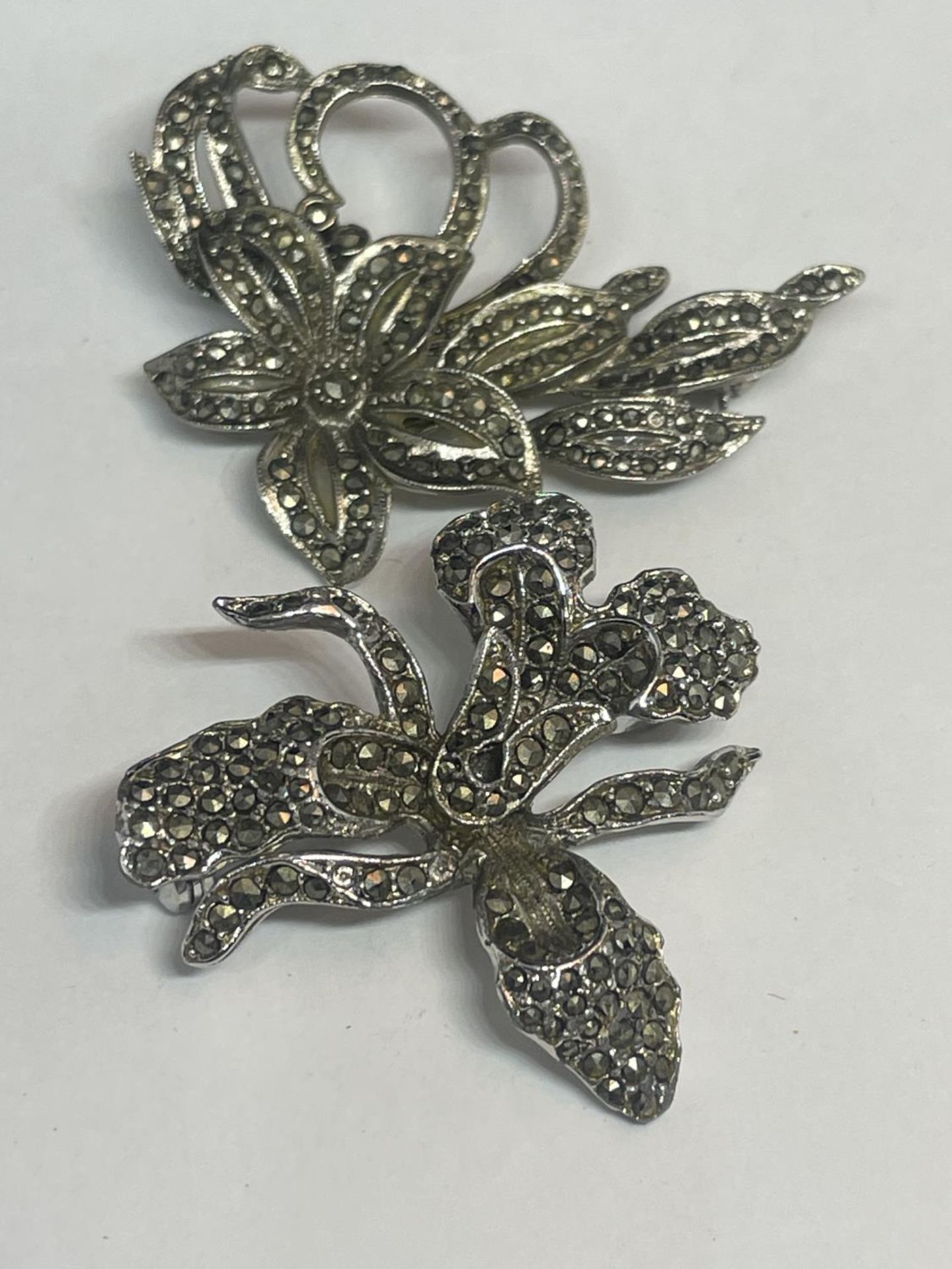 THREE MARCASITE BROOCHES - Image 2 of 4