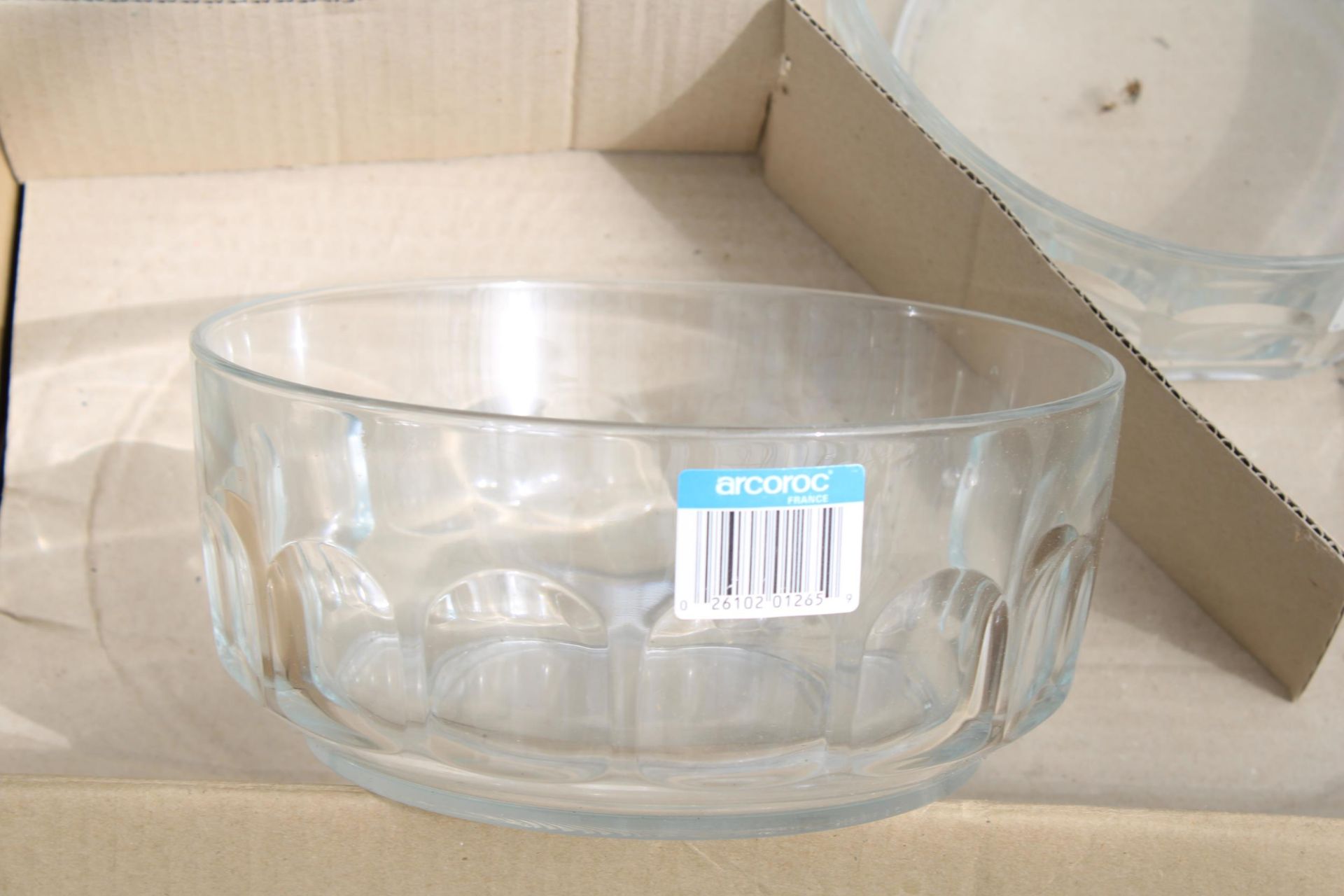 A BOX OF AS NEW GLASS TRIFLE DISHES - Image 2 of 2