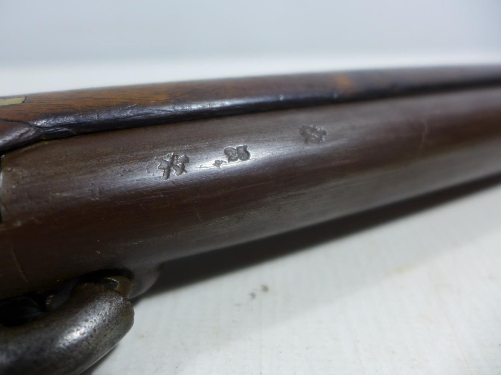 A 19TH CENTURY PERCUSSION CAP 70 CALIBRE MILITARY SERVICE PISTOL, 24CM BARREL WITH PROOFS MARKS, THE - Image 4 of 9