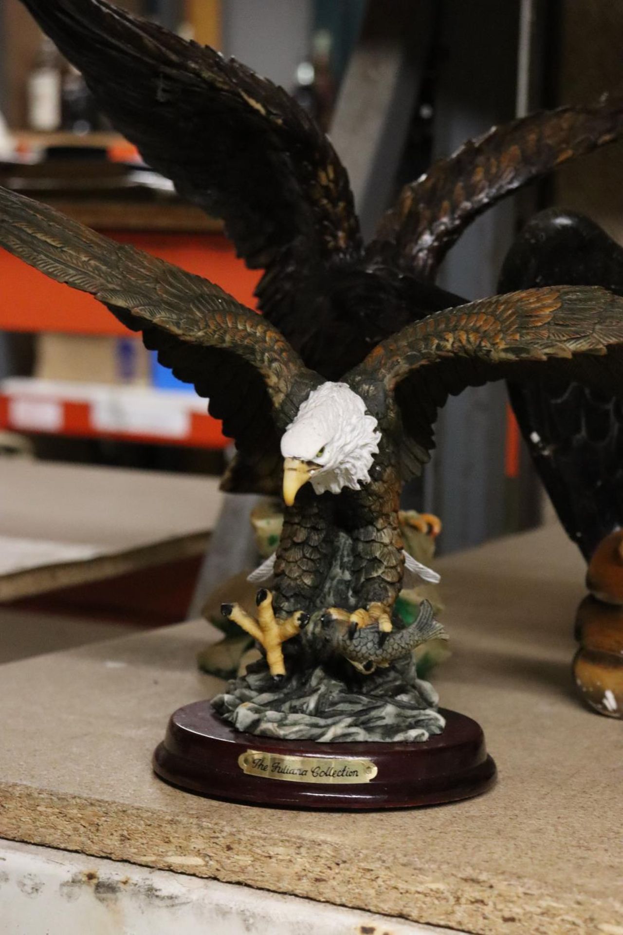 FOUR LARGE MODELS OF BIRDS OF PREY - Image 2 of 5
