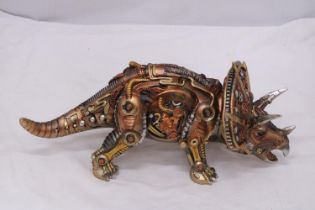 A MECHANICAL STYLE TRICERATOPS
