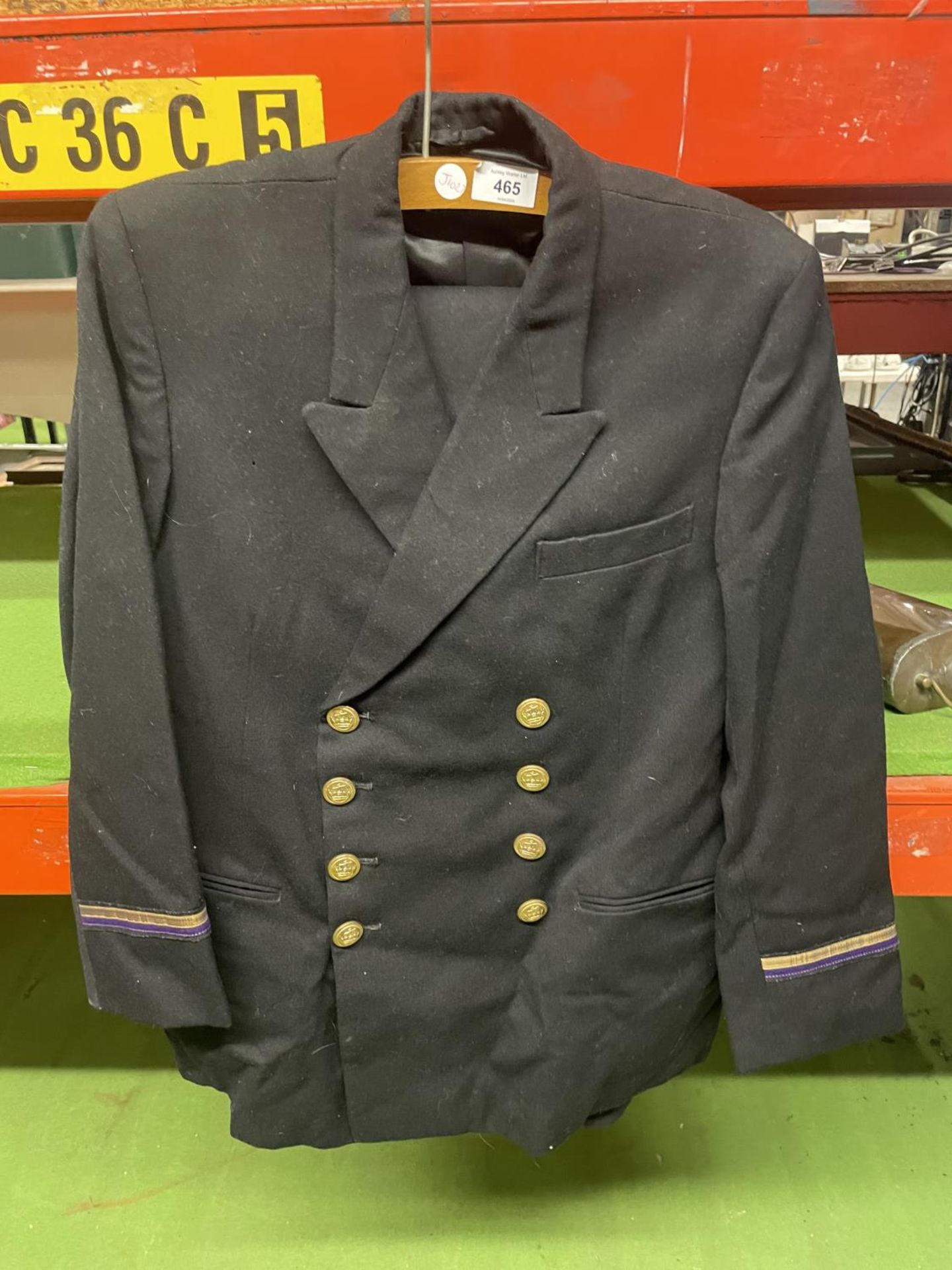 AN ALFRED HOLT MERCHANT SEAMANS UNIFORM CIRCA 1960S