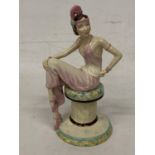 A LIMITED EDITIONM PEGGY DAVIS 'DANIELLE' FIGURINE (SIGNED IN GOLD)