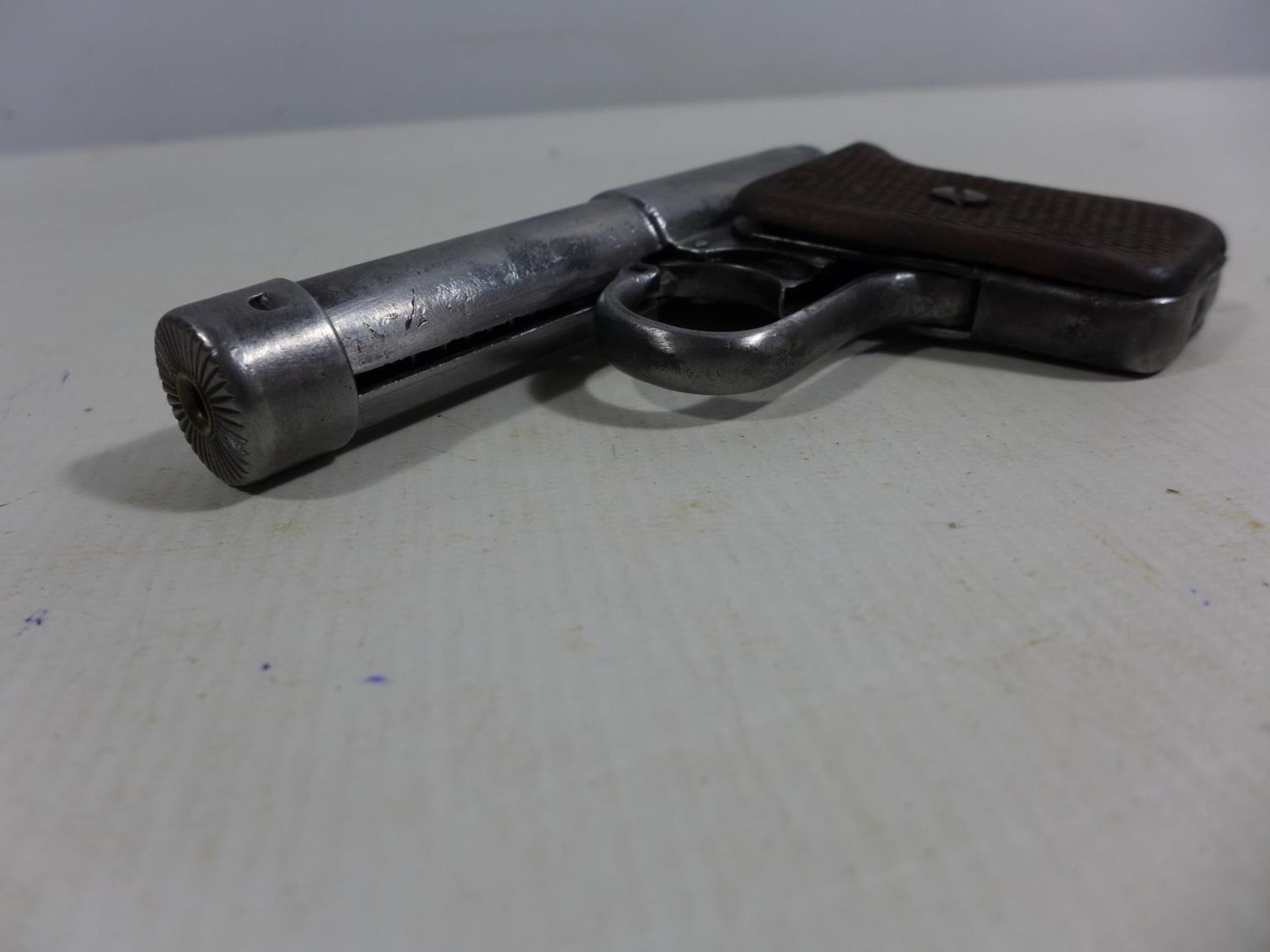 A TELL 2 .177 CALIBRE AIR PISTOL, 13CM BARREL, LENGTH 14.5CM A/F - Image 5 of 5