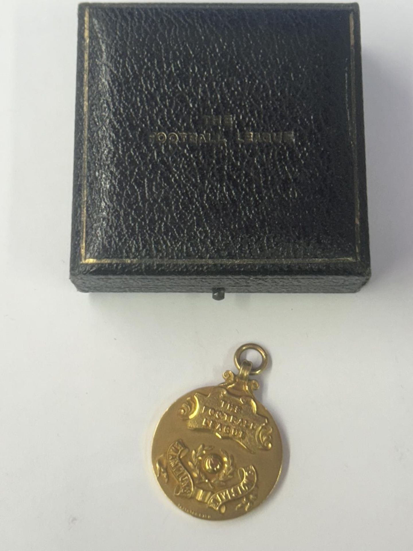 A HALLMARKED 9 CARAT GOLD FOOTBALL LEAGUE DIVISION 3 LEAGUE WINNERS MEDAL 1967-1968 SEASON, BY - Image 5 of 5