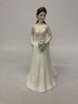 A ROYAL WORCESTER FIGURE "CATHERINE DUCHESS OF CAMBRIDGE" LIMITED EDITION OF 2995