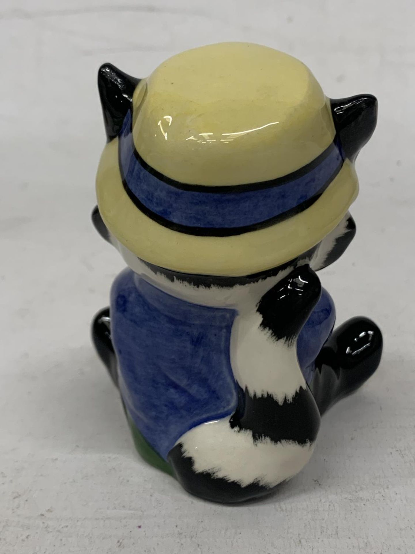 A LORNA BAILEY FISHERMAN CAT - Image 2 of 3